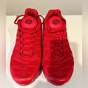 6Y, Nike Red Sneakers, Used, please see pictures